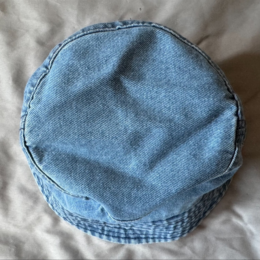 COPY - WRANGLER denim Bucket Hat NWOT Long Live Cowboys unisex 90s … - Picture 7 of 9
